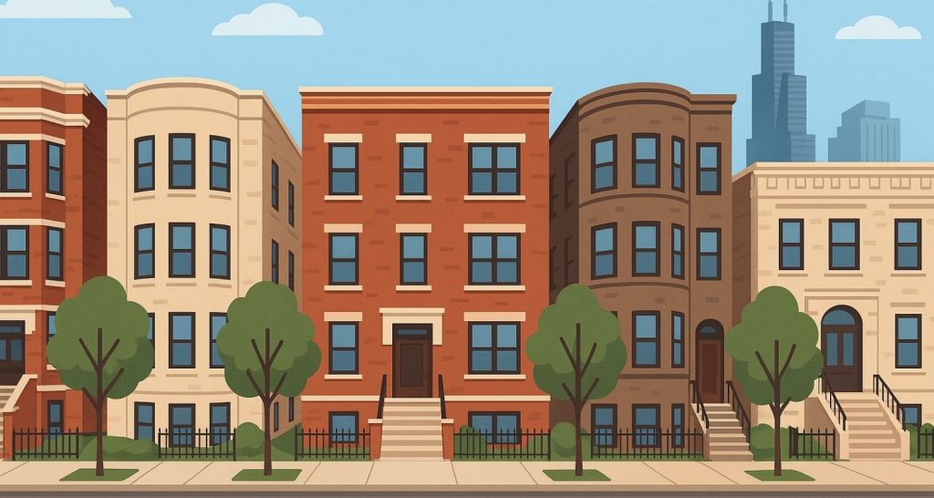 Image of a chicago neighborhood