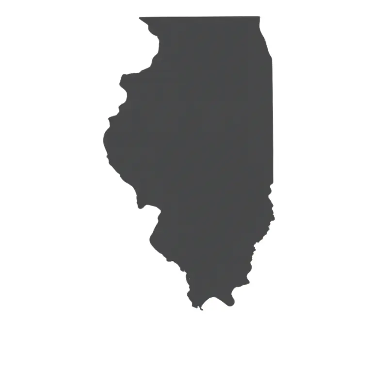 Map of Illinois