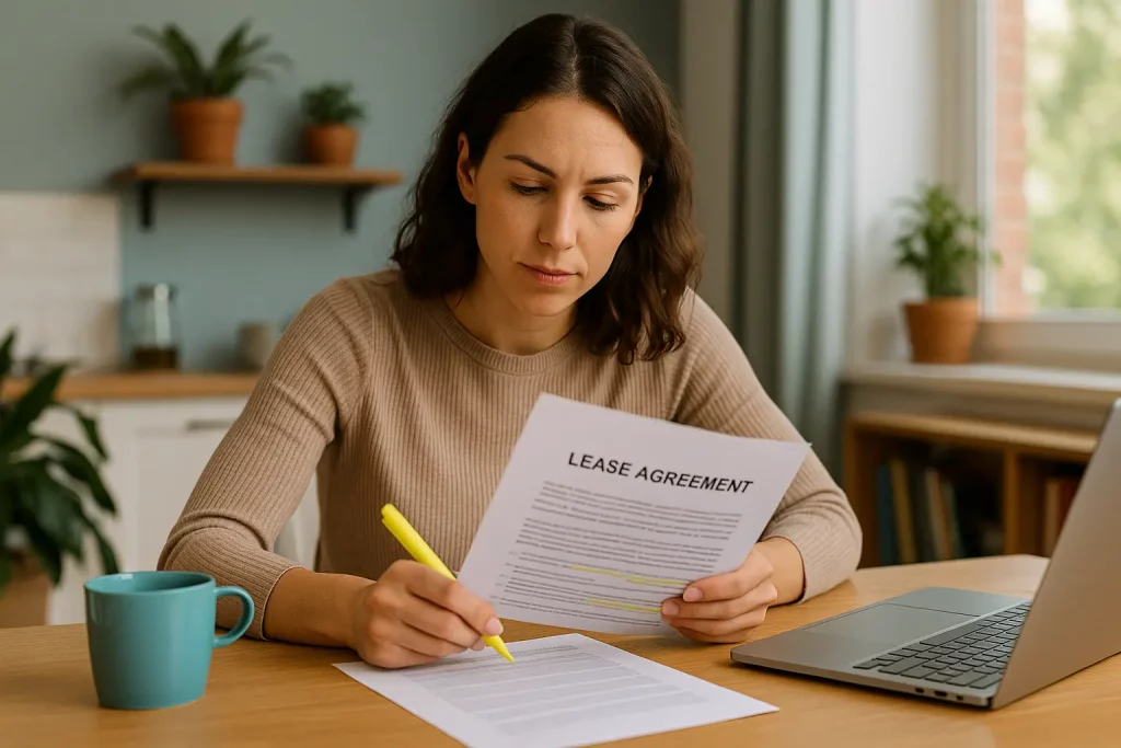 Tenant holding a lease agreement